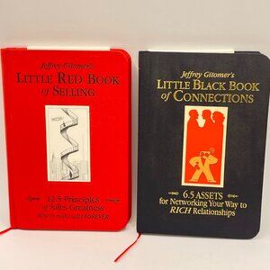 Book Bundle  2 Little Black Book of Connections and Little Red Book of Selling